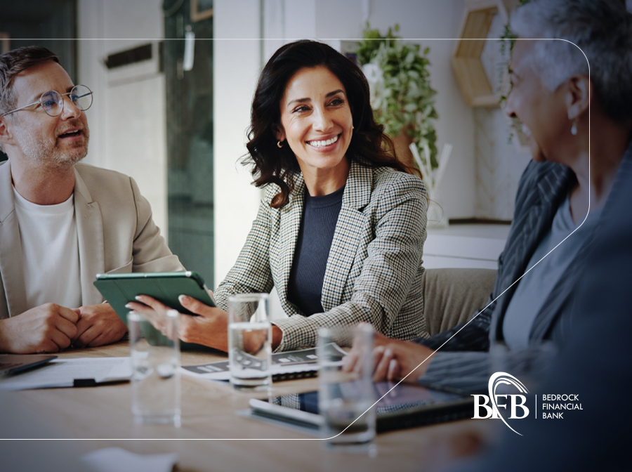 Business banking customer